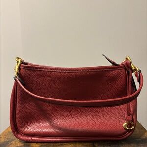 Coach Cary Crossbody Bag in Brass/Cherry (Discontinued)